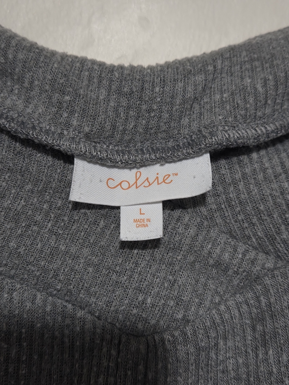 Colsie Ribbed Crossover Waist Flared Pants - Picture 6 of 7